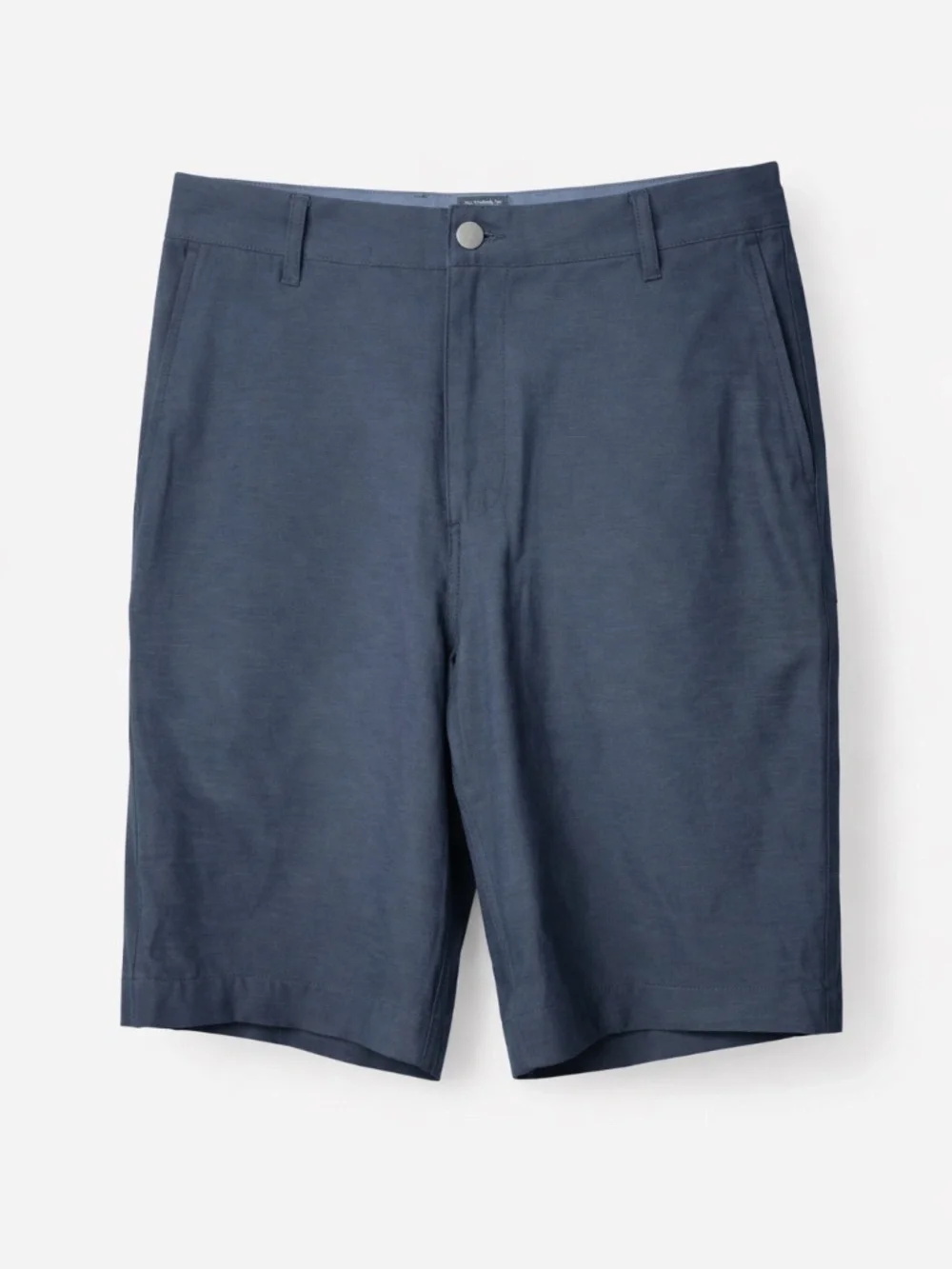 Faherty All Day Stretch Shorts Mens 31 9” Inseam Blue Flat Front Casual